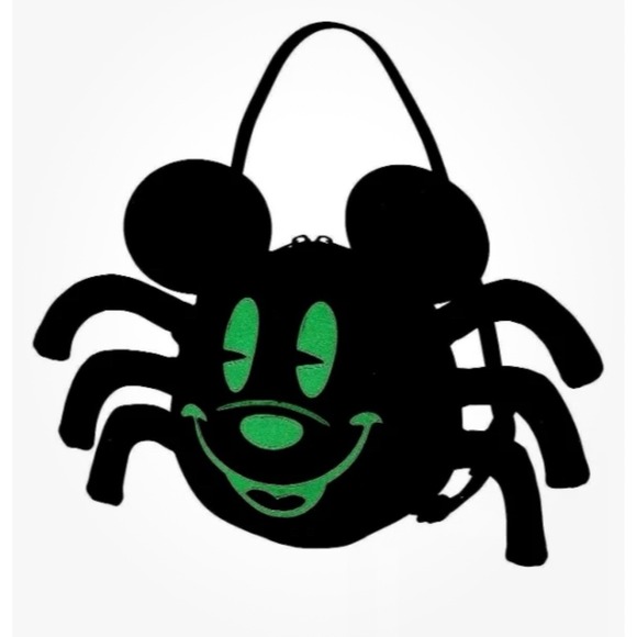 Disney Mickey Mouse Glow-in-the-Dark Spider Crossbody Loungefly‎ Stitch Shoppe - Picture 2 of 12